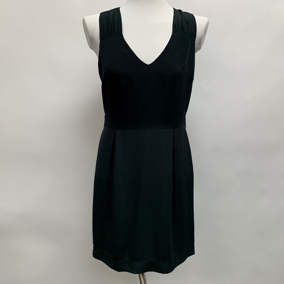 Rory Beca Women's Dress Size 4 Black 100% Silk Sleeveless - Picture 1 of 7